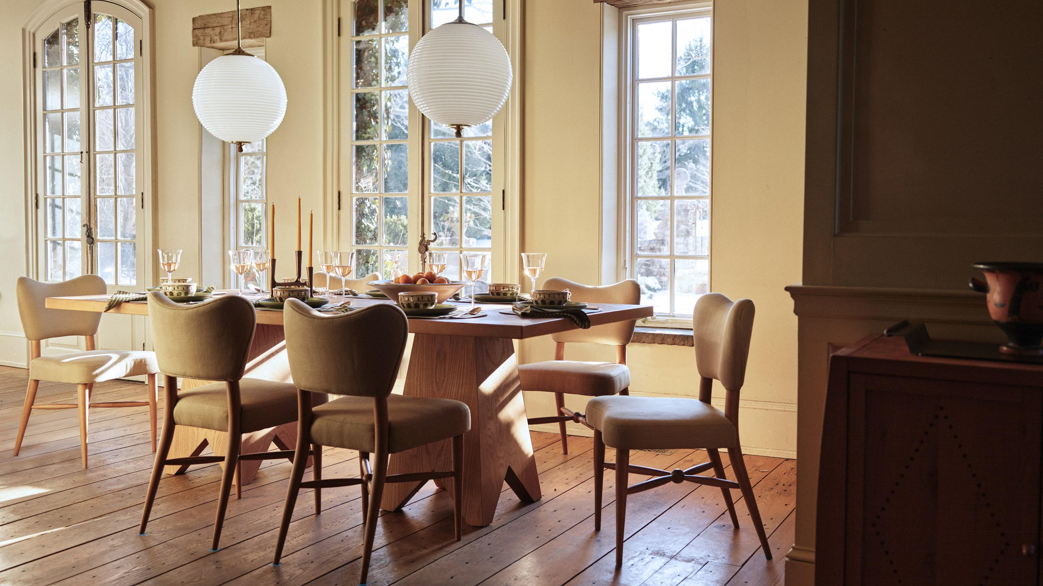 Pierce & Ward Burl Wood Dining Table